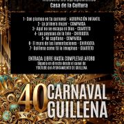 Semana de carnaval en Guillena con final del concurso, muestra de agrupaciones y el gran pasacalles